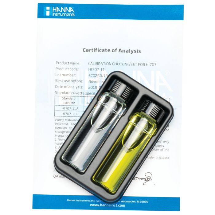Nitrite Low-Range Checker® HC Calibration Check Set - HI707-11