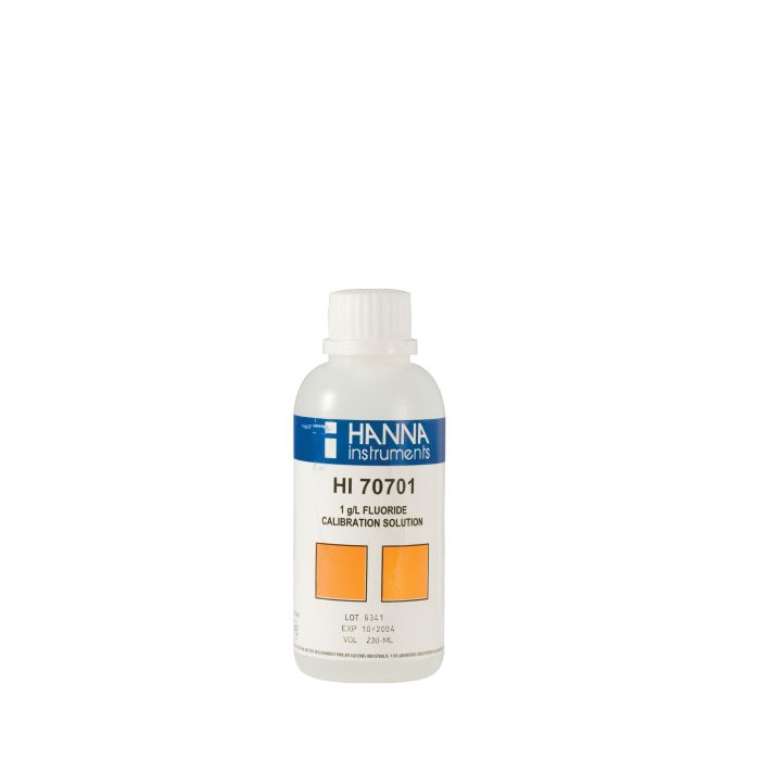 Fluoride Standard Solution 1 g/L (230 mL) - HI70701M