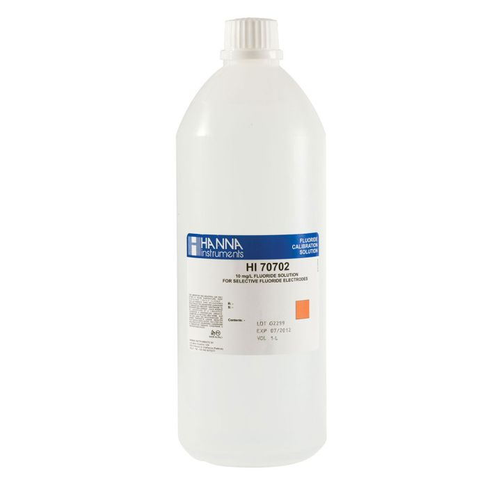 Fluoride Standard Solution 10 mg/L (1 L) - HI70702/1L
