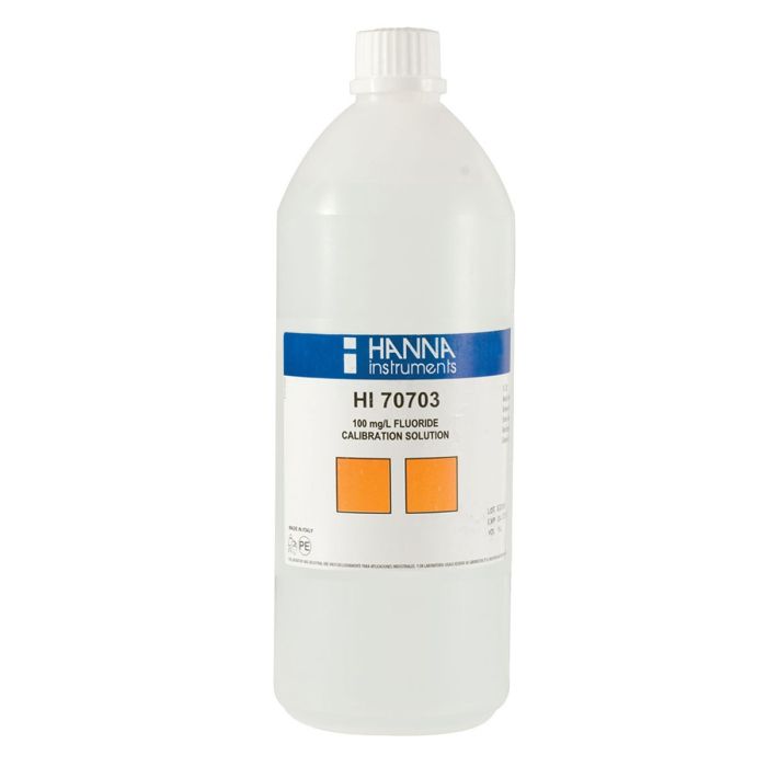 Fluoride Standard Solution 100 mg/L (500 mL) - HI70703L