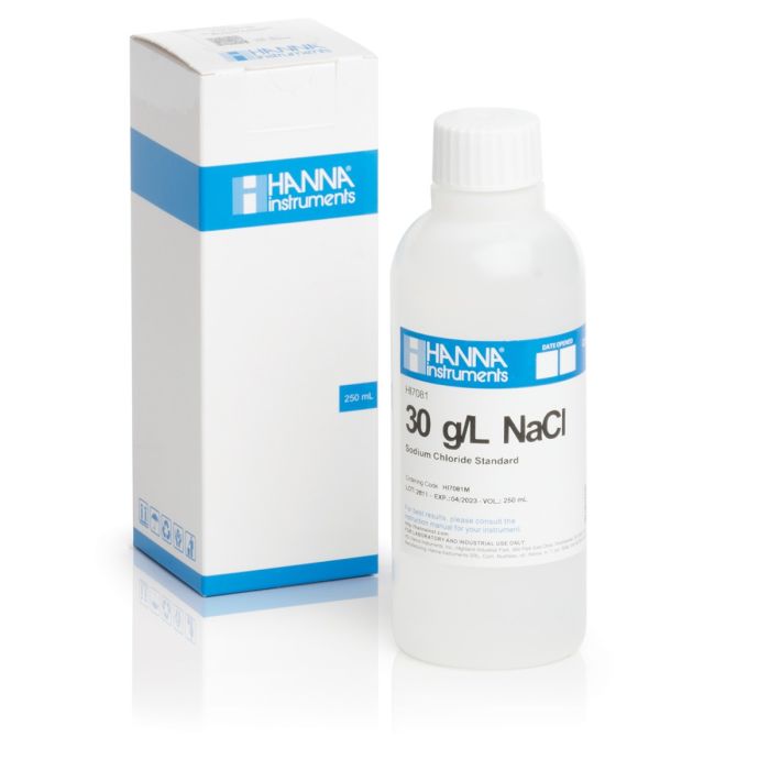 30 g/L NaCl Standard Solution (230 mL) - HI7081M