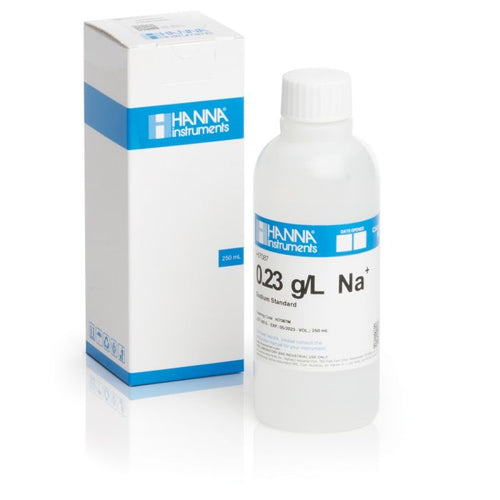 0.23 g/L Sodium Standard Solution (230 mL Bottle) - HI7087M