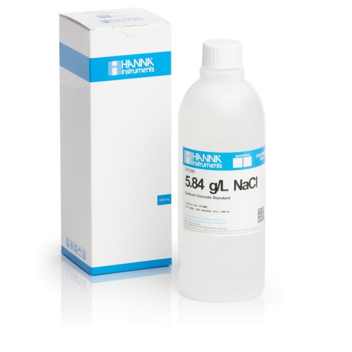 5.84 g/L NaCl Standard Solution (500 mL) - HI7088L