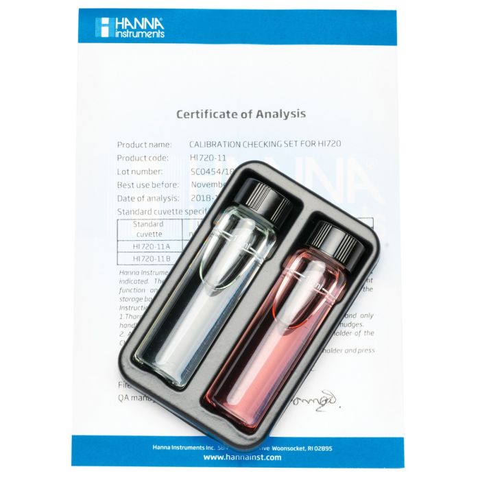 Calcium Hardness Checker® HC Calibration Check Set - HI720-11