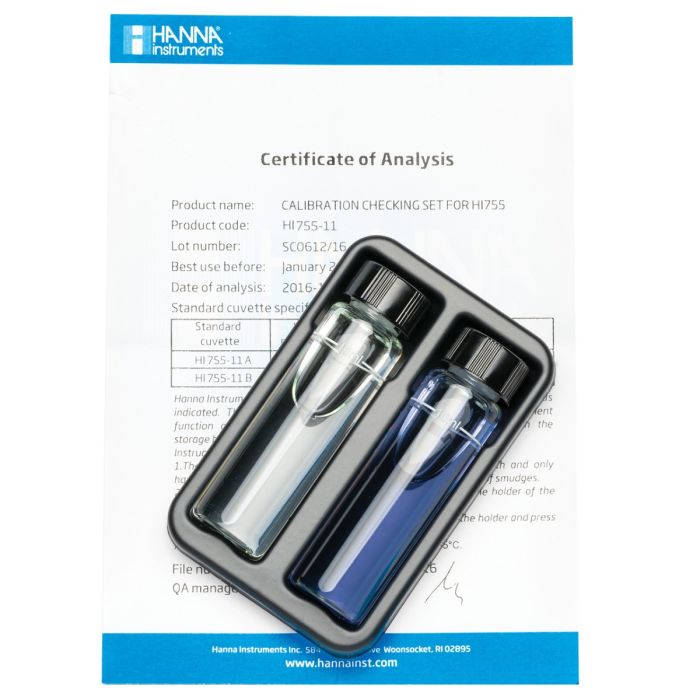 Marine Alkalinity Checker® HC Calibration Check Set - HI755-11