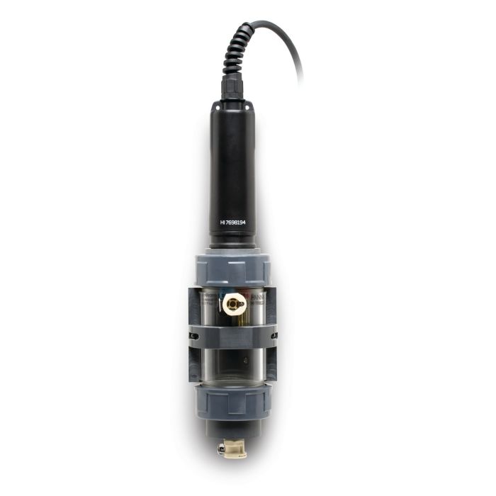 Long,  Quick-Release Flow Cell for HI9829 Multiparameter Portable Meter - HI7698297