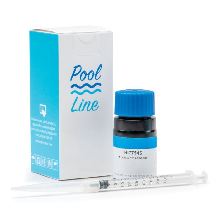 Pool Line Alkalinity Checker HC Reagents (25 Tests) - HI7754-26
