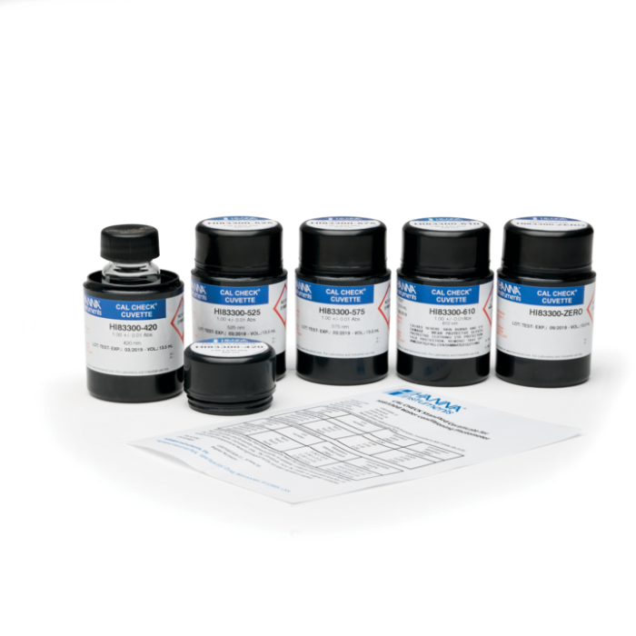 CAL CheckTM Cuvette Kit for HI83308 Water Conditioning Photometer - HI83308-11