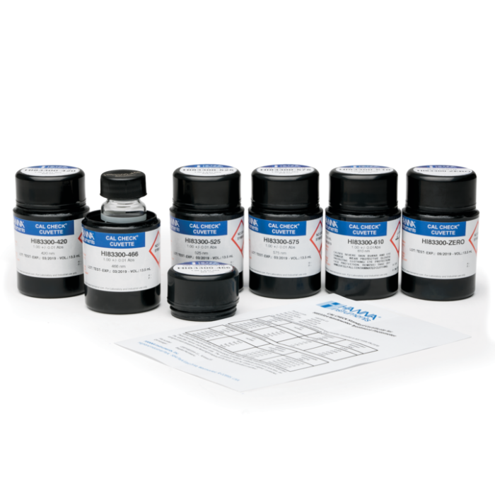 CAL CheckTM Cuvette Kit for HI83314 Wastewater Photometer - HI83314-11