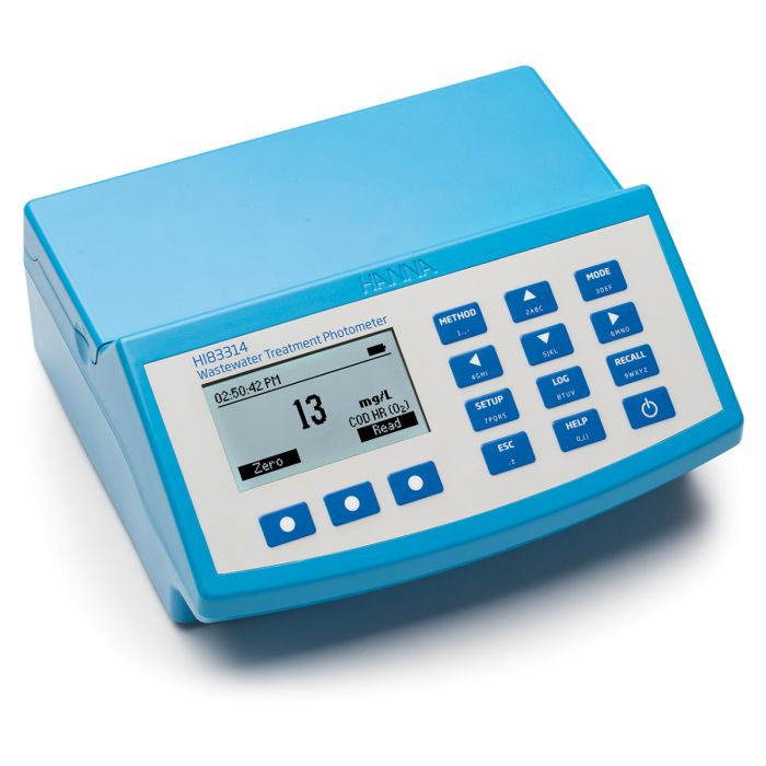 Wastewater Multiparameter (with COD) Benchtop Photometer and pH meter - HI83314