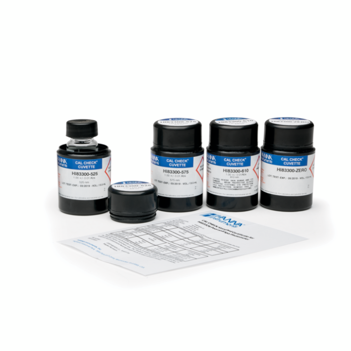 CAL Check Cuvette Kit for HI83326 Pool and Spa Photometer - HI83326-11