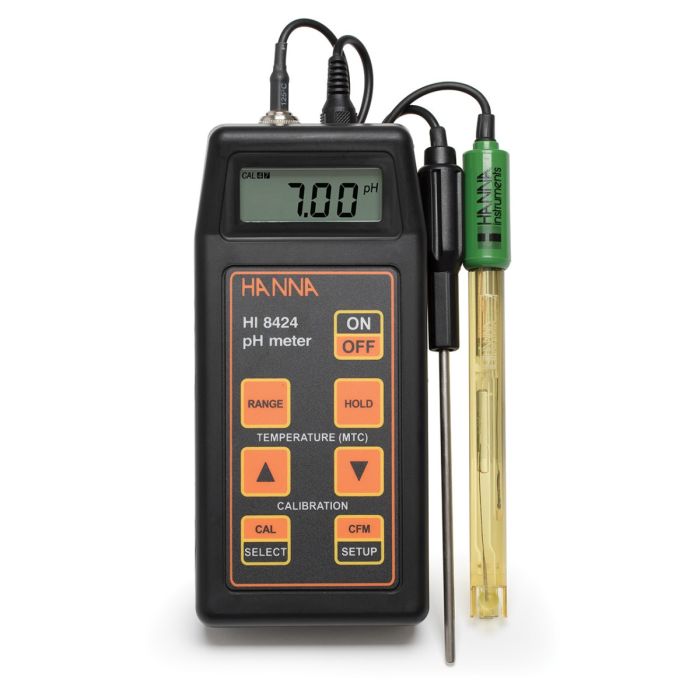 Portable pH/mV Meter - HI8424