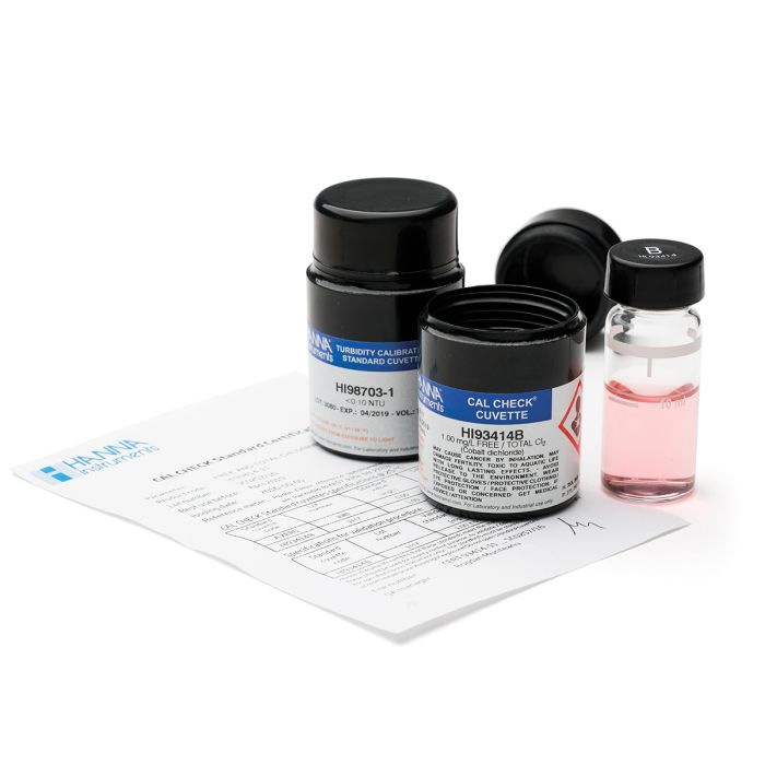 Free and Total Chlorine CAL Check™ Standards - HI93414-11