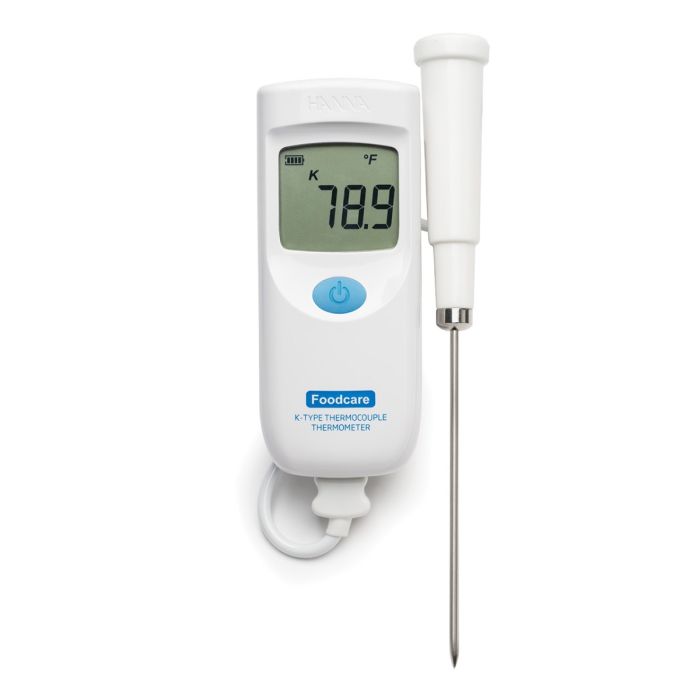 Foodcare K-Type Thermocouple Thermometer with Detachable Probe - HI935001