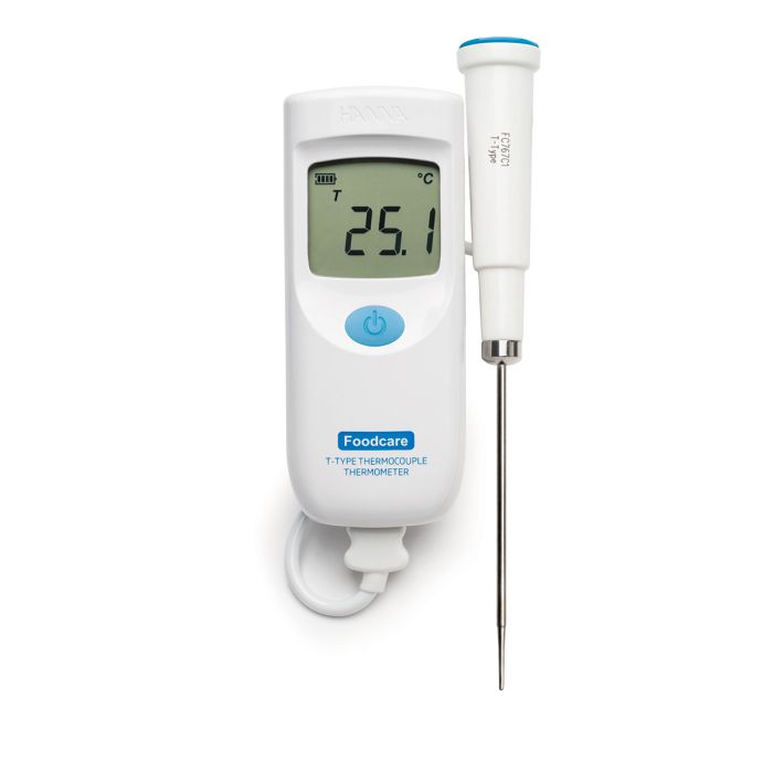 Foodcare T-Type Thermocouple Thermometer with Ultra-Fast Detachable Probe - HI9350041