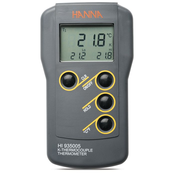 K-Type Thermocouple Thermometer with Auto-off Capability - HI935005