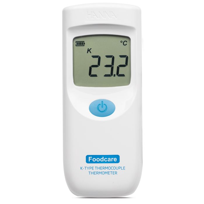 Foodcare K-Type Thermocouple Thermometer with Fixed Attached Probe - HI935007
