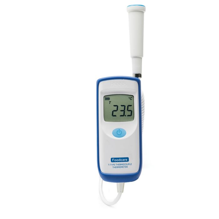 Foodcare T-Type Thermocouple Thermometer with Fixed Attached Probe - HI935008
