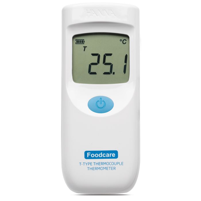 Foodcare T-Type Thermocouple Thermometer with Fixed Attached Probe - HI935008