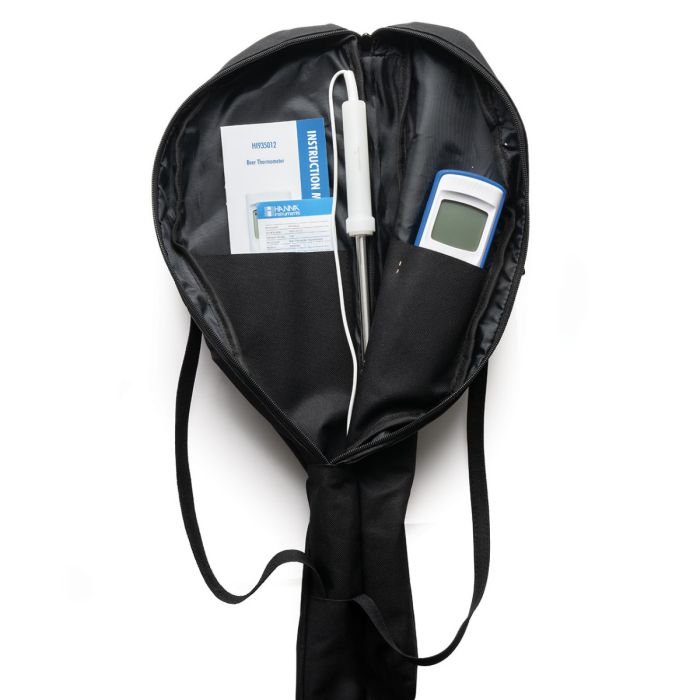 Waterproof portable thermistor thermometer for brewing - HI935012