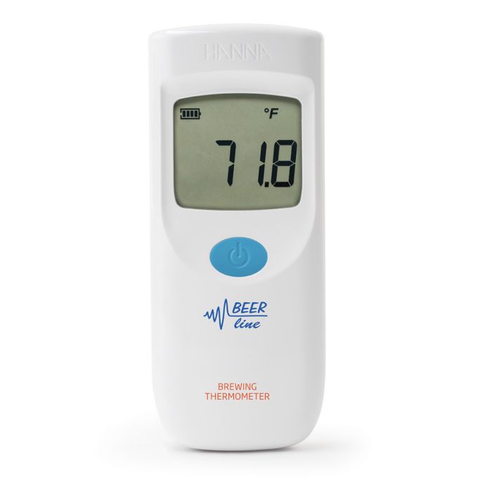 Waterproof portable thermistor thermometer for brewing - HI935012