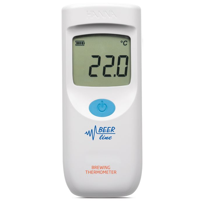 Waterproof portable thermistor thermometer for brewing - HI935012