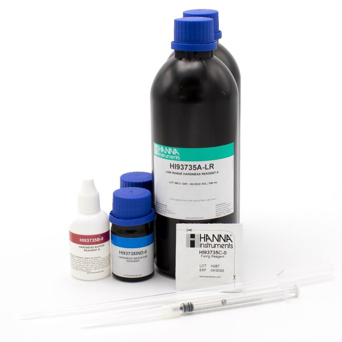 Total Hardness Low Range Colorimetric Reagents (100 tests) - HI93735-00