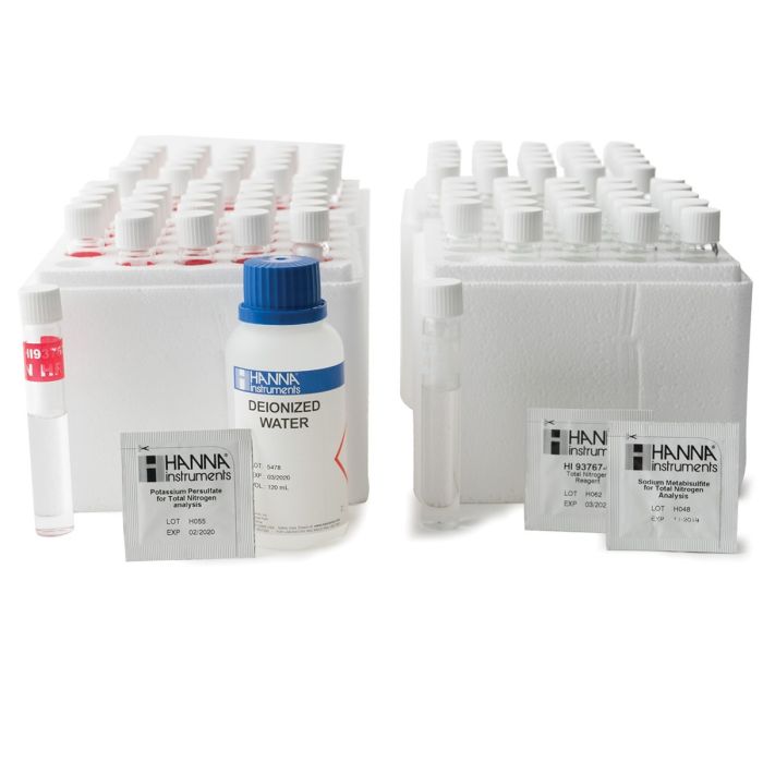 Total Nitrogen High Range Reagents (50 tests) - HI93767B-50