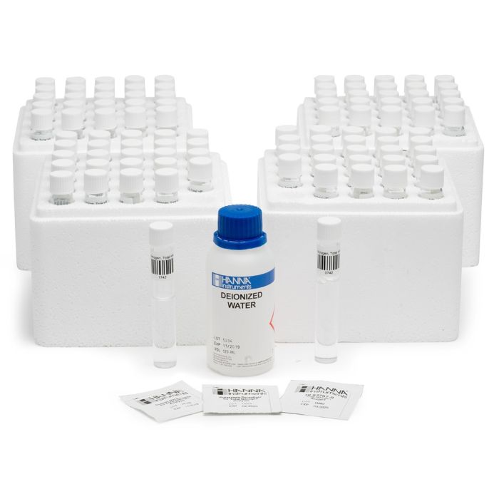 Total Nitrogen High Range Reagents with Barcode Recognition (50 tests) - HI94767B-50