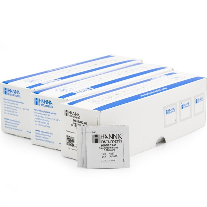Free Chlorine Ultra Low Range Reagents (300 tests) - HI95762-03
