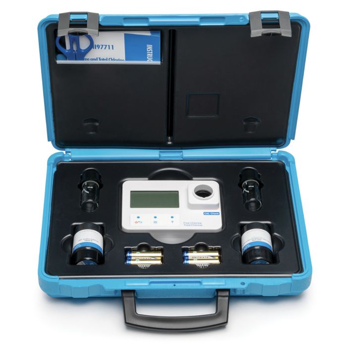 Free and Total Chlorine Portable Photometer with CAL Check- Kit - HI97711C