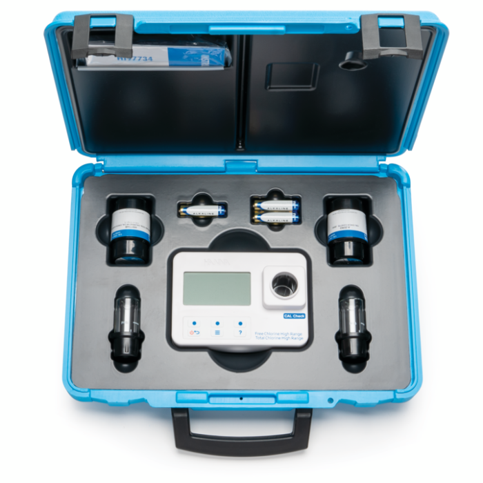 Free &Total Chlorine High Range Portable Photometer-Kit - HI97734C