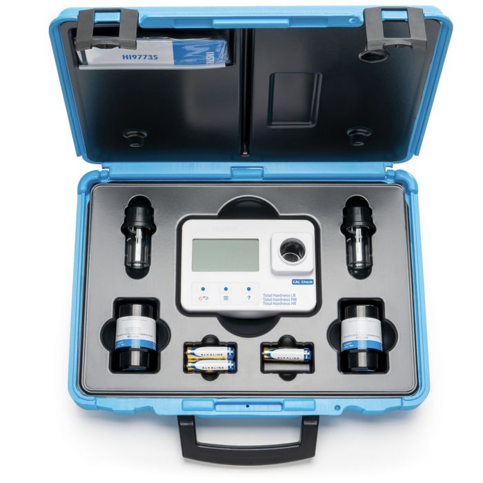 Portable Total Hardness Photometer with CAL Check- Kit - HI97735C