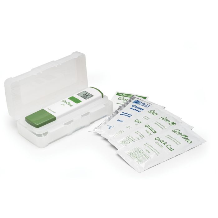 GroLine Waterproof pH Tester with 0.01 Resolution  - HI98118
