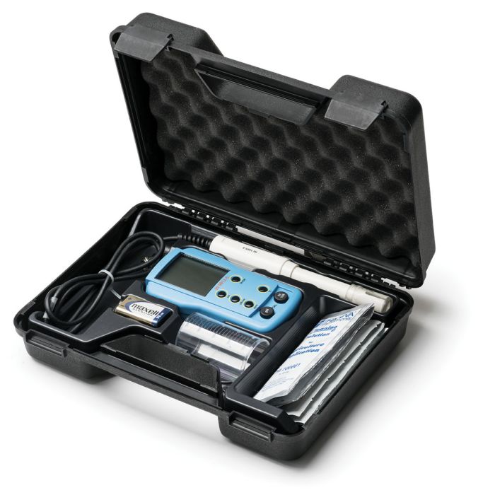 Portable pH/EC/TDS/Temperature Meter, EC range: 0 to 1990 µS/cm, TDS range: 0 to 1990 ppm (mg/L) - HI9812-51