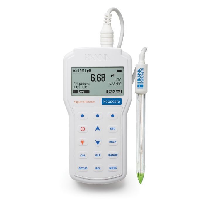 Professional Portable Yogurt pH Meter - HI98164