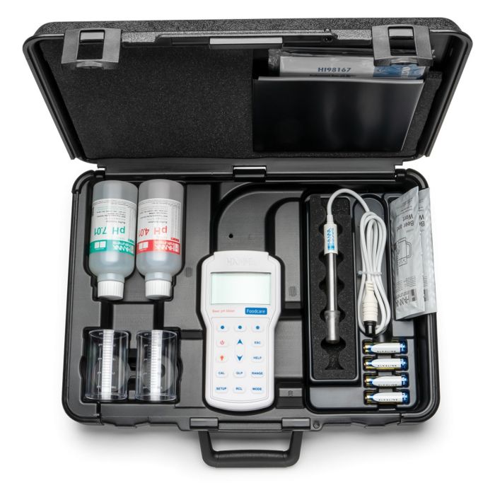 Professional Portable Beer pH Meter - HI98167