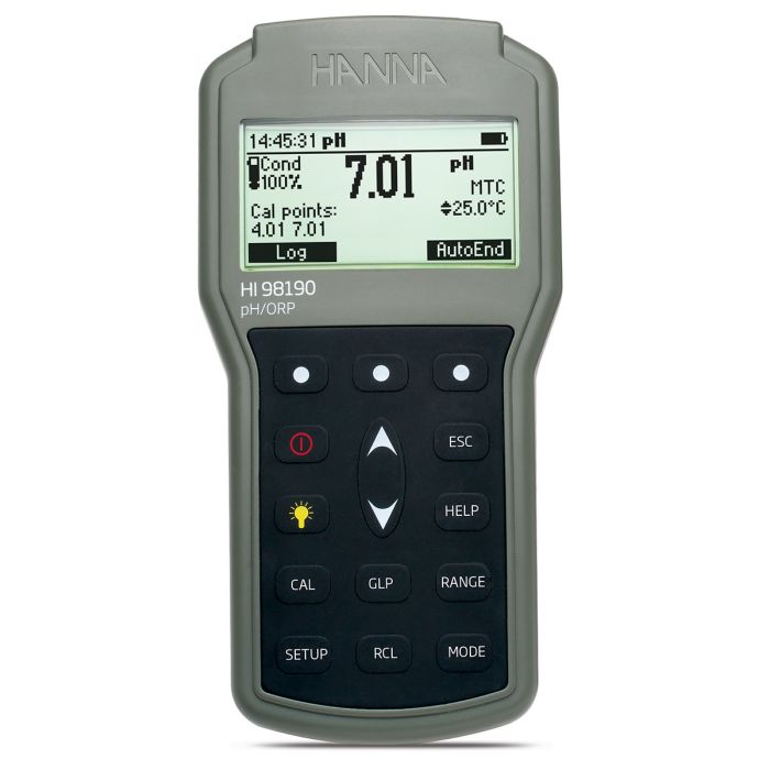 Professional Waterproof Portable pH/ORP Meter - HI98190