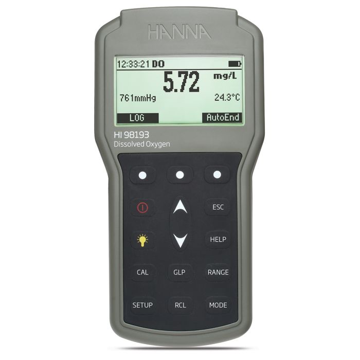 Waterproof Portable Dissolved Oxygen and BOD Meter, 4m cable - HI98193