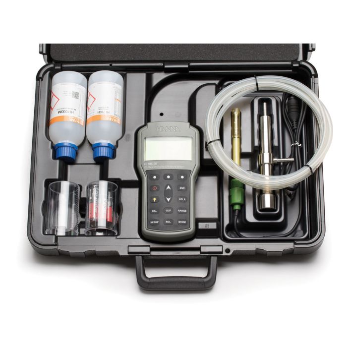 Ultra Pure Water EC/Resistivity Waterproof Portable Meter - HI98197
