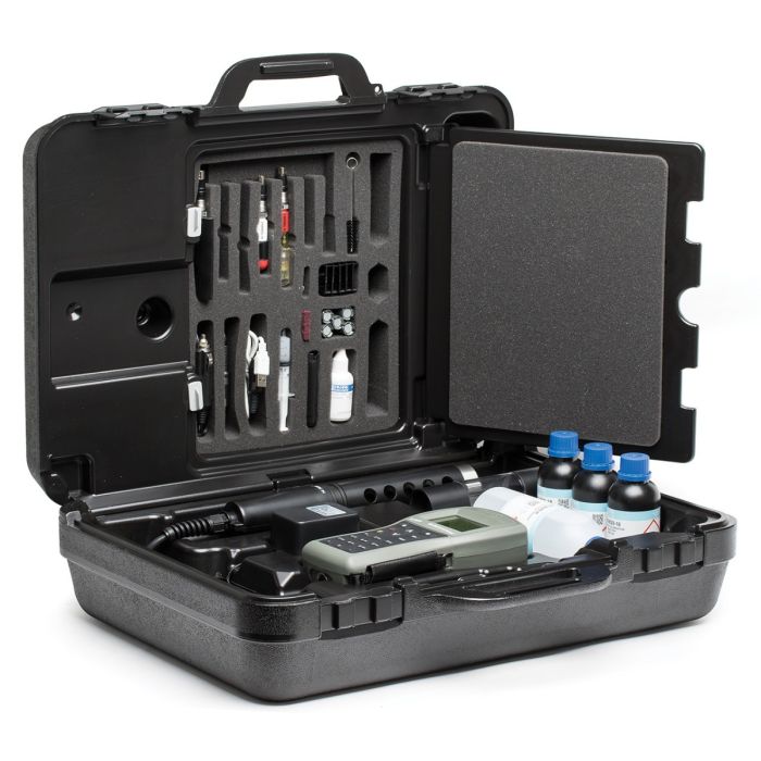 Multiparameter pH/ISE/EC/DO/Turbidity Waterproof Meter with GPS option – HI9829-02