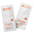10 ppm  and 100 ppm Ammonium Calibration Standard Sachets for HI9829 (10 x 20 mL each) - HI9829-10/11