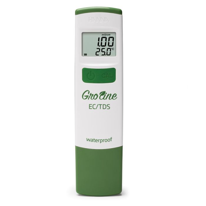 GroLine Waterproof EC/TDS Tester - HI98318