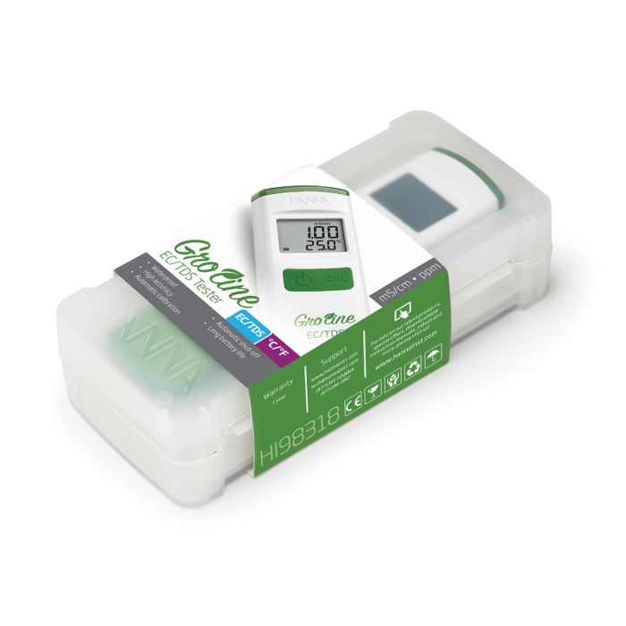 GroLine Waterproof EC/TDS Tester - HI98318