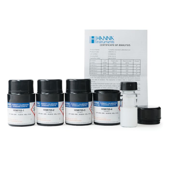 Turbidity Calibration Standards  - HI98703-11