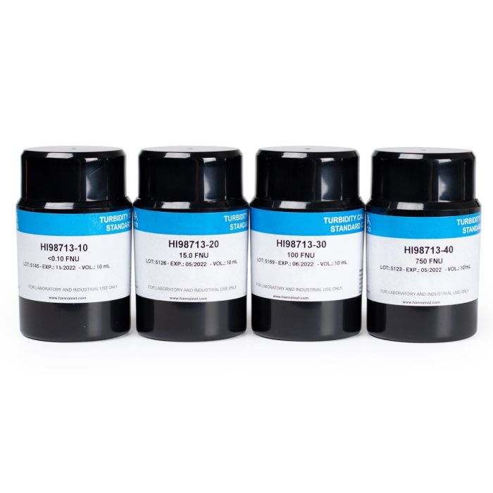 Turbidity Calibration Standards for HI98713 - HI98713-11