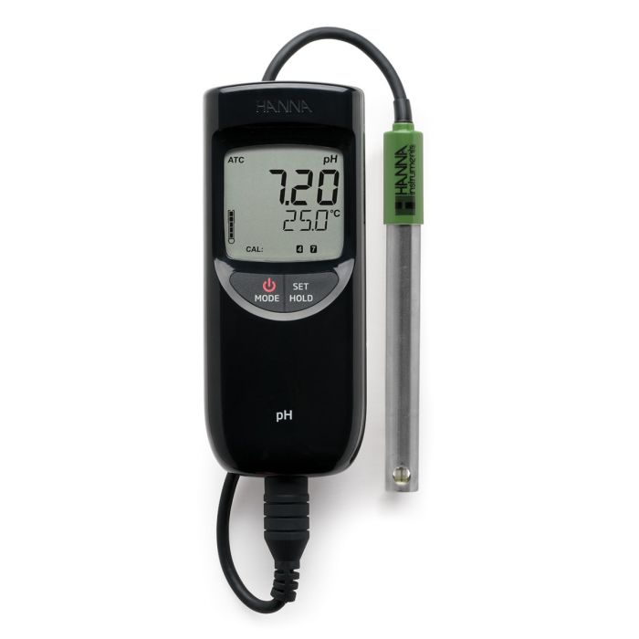 Waterproof Portable pH/Temperature Meter - HI991001