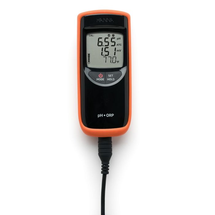 Waterproof Portable pH/pH-mV/ORP/Temperature Meter with Sensor Check™ - HI991003