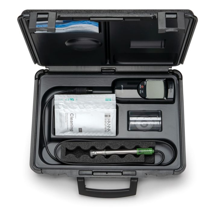 Waterproof Portable pH/pH-mV/ORP/Temperature Meter with Sensor Check™ - HI991003