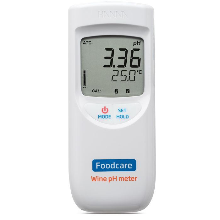 Portable Wine Must and Grape Juice pH Meter - HI99111